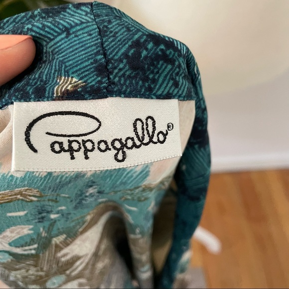 Vintage Waterfall Tropical Jungle Cardigan Jacket - Picture 6 of 9